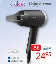 Offre: Sèche-cheveux CV180CO