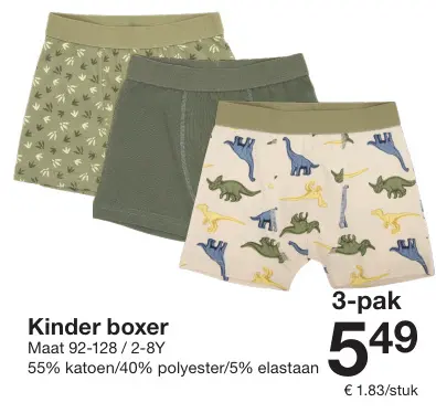 Aanbieding: Kinder boxer