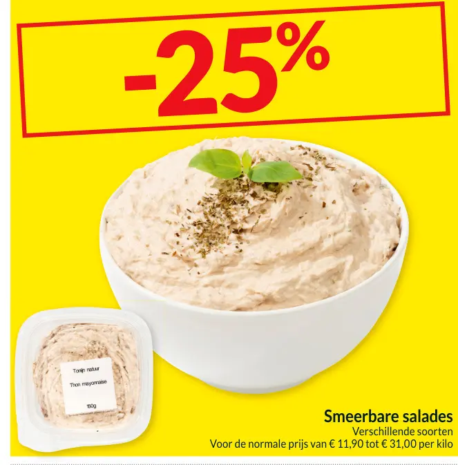 Promotie: Smeerbare salades