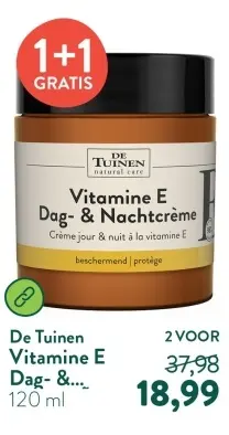 Aanbieding: Vitamine E Dag- & Nachtcrème