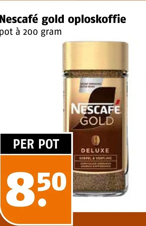 Aanbieding: Gold oploskoffie