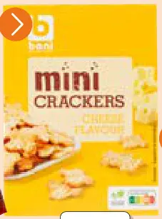 Offre: Mini Crackers Cheese Flavour