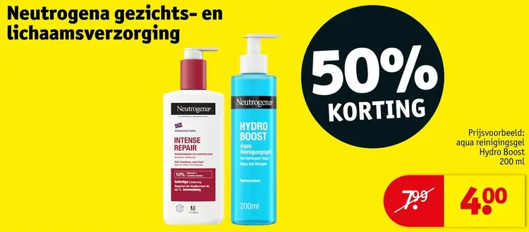 Promotie: Gezichts- en lichaamsverzorging