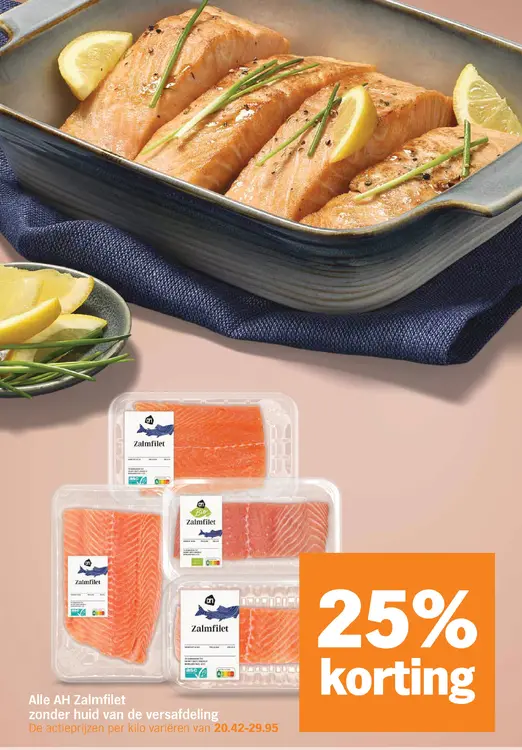 Aanbieding: Zalmfilet