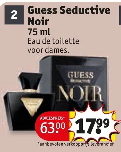 Aanbieding: Guess Seductive Noir