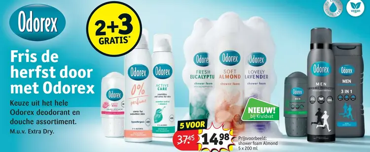 Aanbieding: Deodorant en douche assortiment