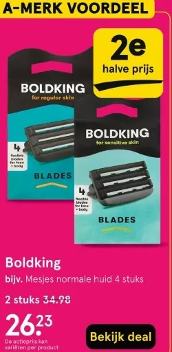 Aanbieding: Boldking