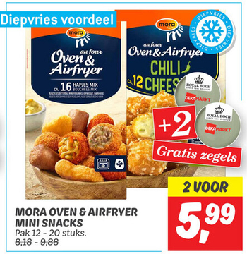 Aanbieding: MORA Oven & Airfryer MINI SNACKS