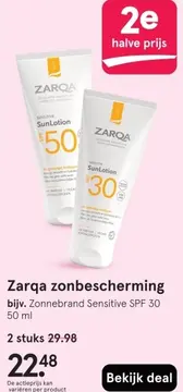 Aanbieding: Zarqa zonbescherming