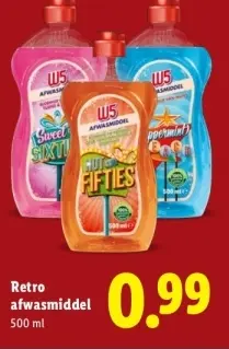 Aanbieding: Retro afwasmiddel