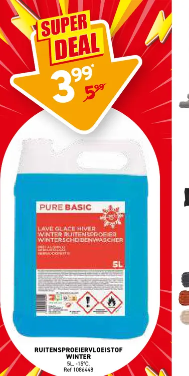 Aanbieding: Ruitensproeiervloeistof winter