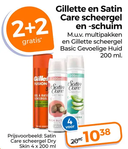 Aanbieding: Scheergel en -schuim