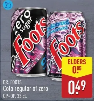 Aanbieding: Cola regular of zero
