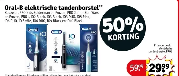 Aanbieding: elektrische tandenborstel