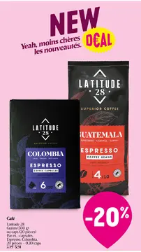 Offre: Café
