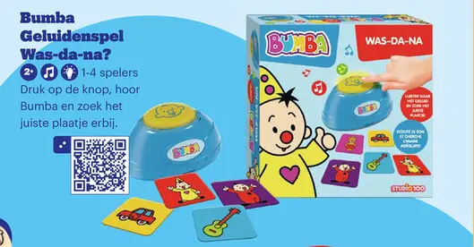 Aanbieding: Bumba Geluidenspel Was-da-na?