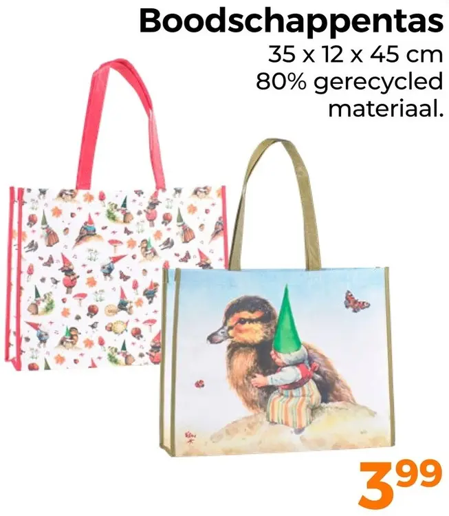 Aanbieding: Boodschappentas