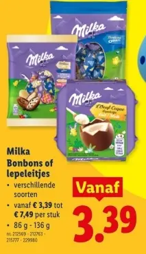 Promotie: Bonbons of lepeleitjes