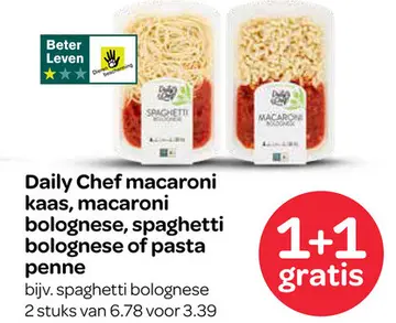 Aanbieding: Kant-en-klare maaltijden spaghetti of macaroni