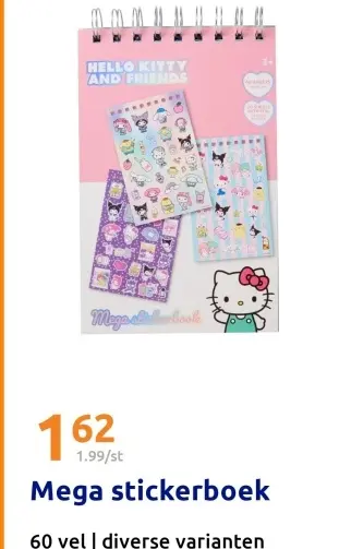 Aanbieding: Mega stickerboek