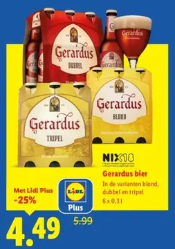 Aanbieding: Gerardus bier
