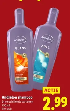 Aanbieding: Andrélon shampoo