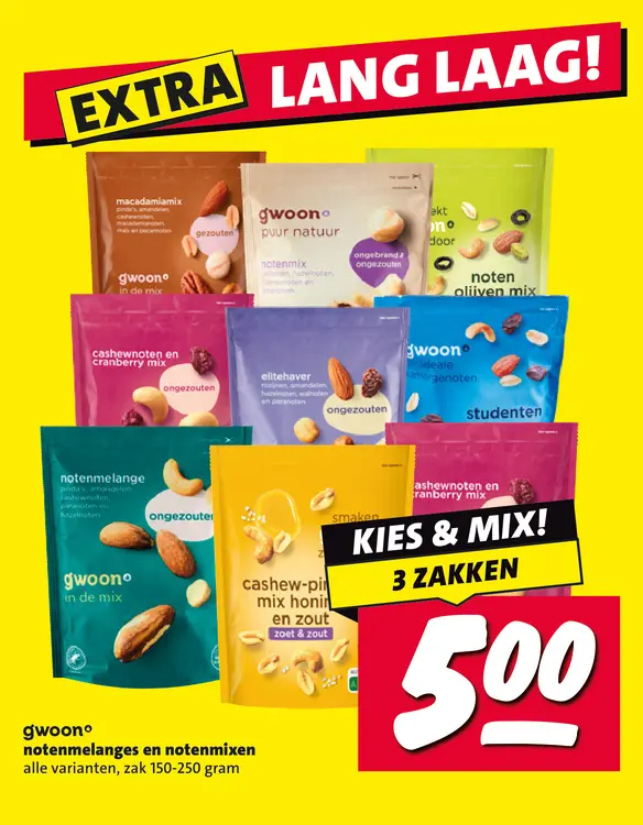 Aanbieding: Notenmelanges en notenmixen