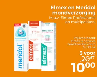 Aanbieding: Mondverzorging