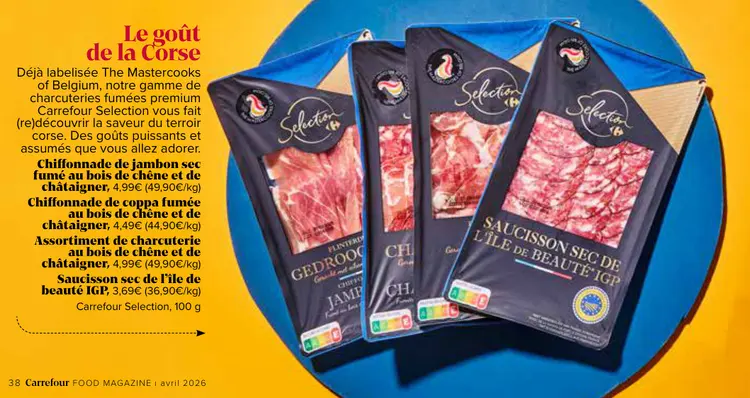 Offre: Chiffonnade de jambon sec fumé