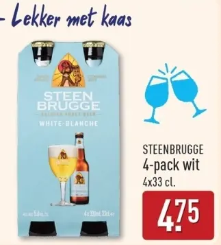 Aanbieding: 4-pack wit