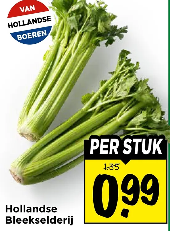 Aanbieding: Hollandse Bleekselderij