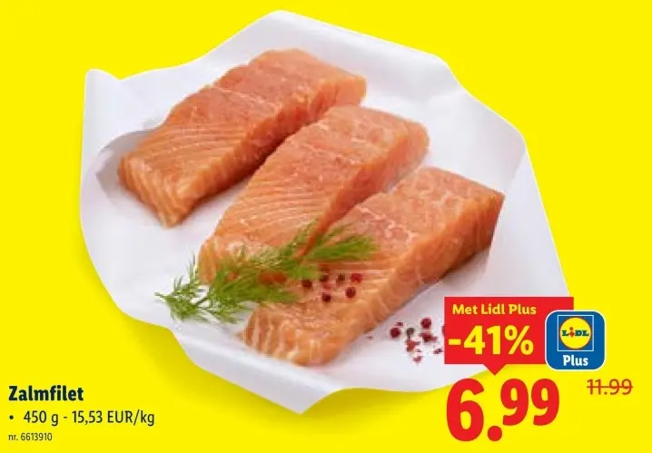 Promotie: Zalmfilet