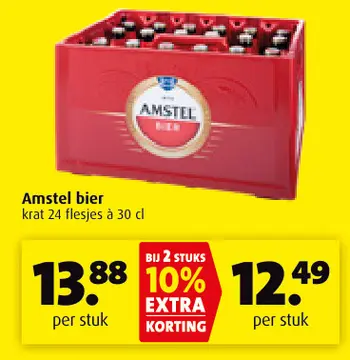 Aanbieding: Amstel bier