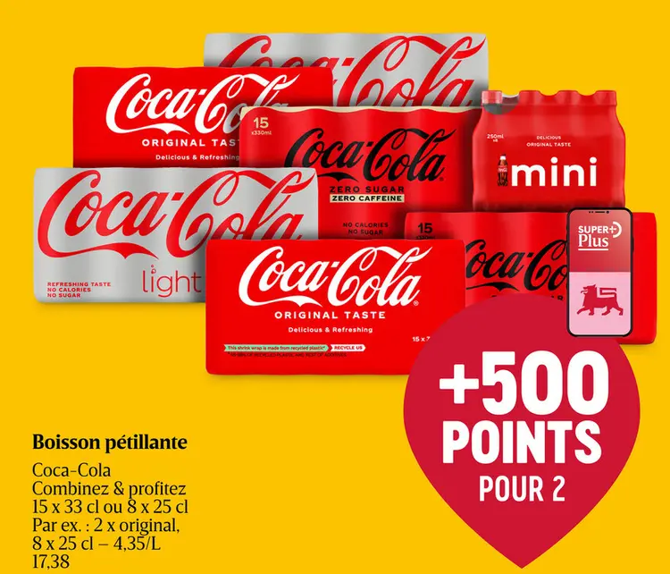 Offre: Boisson pétillante