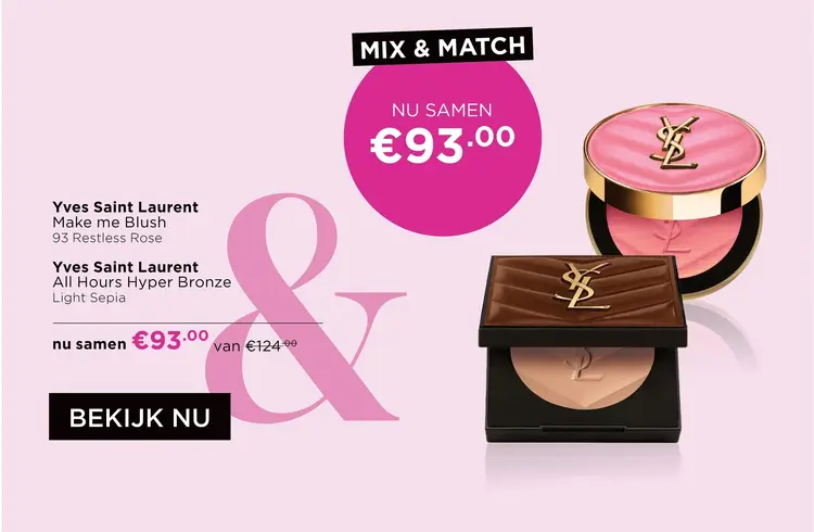 Aanbieding: Make me Blush, All Hours Hyper Bronze