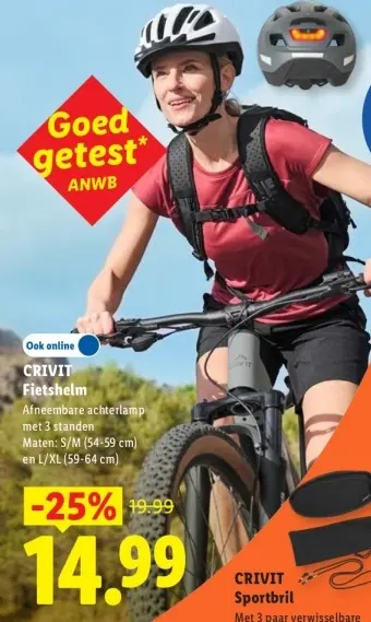 Aanbieding: Fietshelm