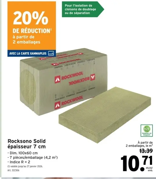 Offre: Rocksono Solid