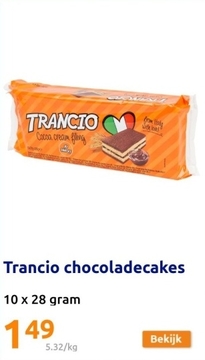 Aanbieding: Trancio chocoladecakes