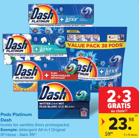 Offre: Pods Platinum