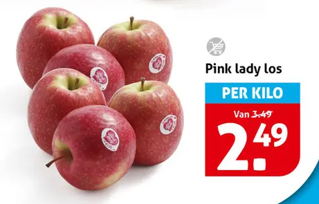 Aanbieding: Pink lady los