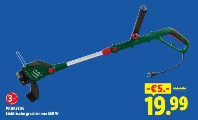Aanbieding: Elektrische grastrimmer 550 W