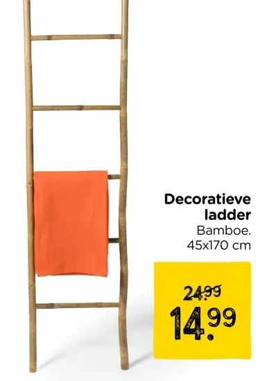 Aanbieding: Decoratieve ladder