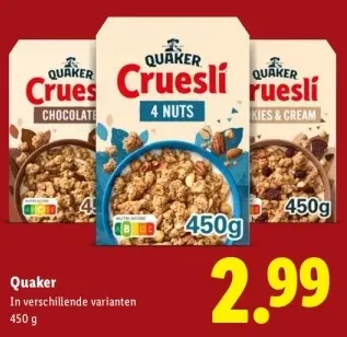 Aanbieding: Cruesli