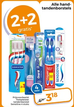 Aanbieding: Trekpleister tandenborstel Sensitive
