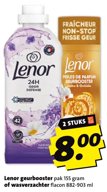 Aanbieding: Geurbooster of wasverzachter
