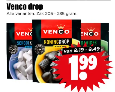 Aanbieding: drop