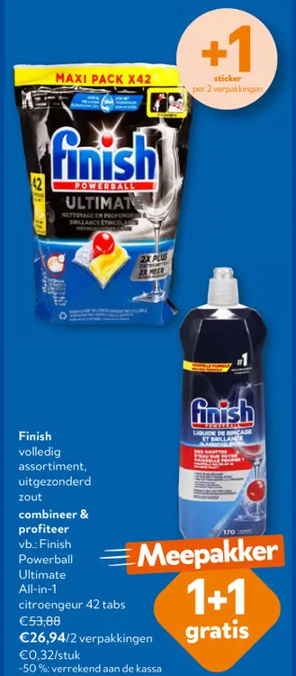 Promotie: Finish
