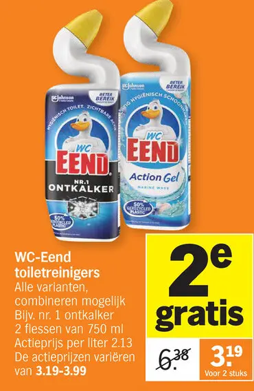 Offre: WC-Eend toiletreinigers