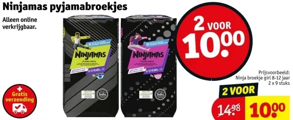Aanbieding: Pyjamabroekjes