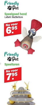 Aanbieding: Speelgoed hond